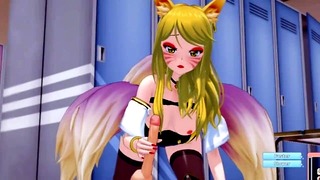 Real Locker Room Fuck with Ahri