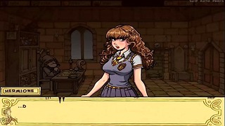 Seducing Hermione at Hogwarts