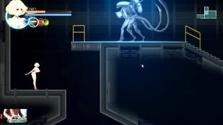 Tentacled Alien Gangbang Squirt