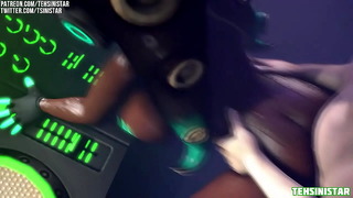 Animated Splatoon Marina Pussy Play