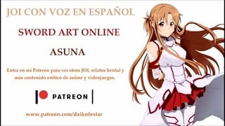 Getting Off to Asuna’s Sexy Commands