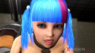 Big Tits Cuffed Anal Fucked