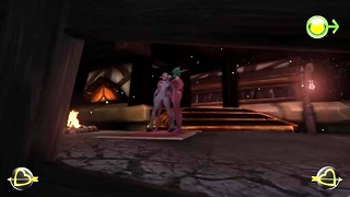 Public Elf Threesome