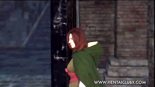 Sexy Anime Girl Fucked from Every Angle