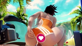 Try Not to Cum to These Overwatch Sluts!