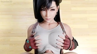 Tifa’s Big Boobs Fucked Hard