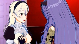 Threesome Creampie with Camilla