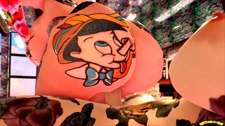 Tattooed Futas Fuck in 3D Hentai