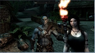 Real Gamer Couple Plays Skyrim Sex Mod