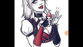 Harley Quinn Fucks in Stockings