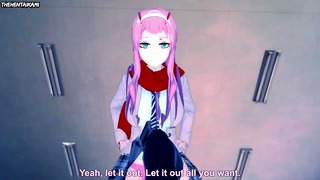 Getting Fucked by Zero Two in a Franxx Suit