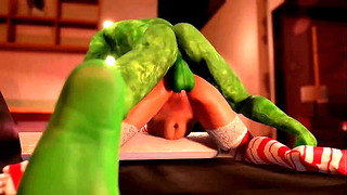 3D Monster Hentai Creampie