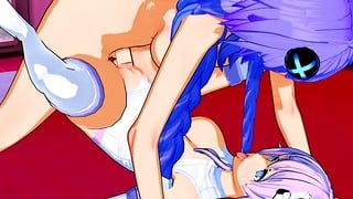 Futanari Purple Heart Creampies Stepsister