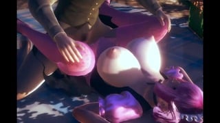 Maid with Big Tits Gets Fucked and Destroyed by Huge Dick