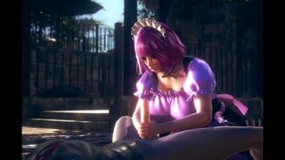 Maid Fucks and Sucks Big Cock