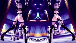 D.Va Fucked in 3D Anime Blowjob