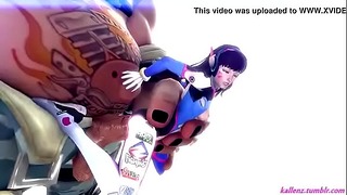 Rough Hentai Monster Play
