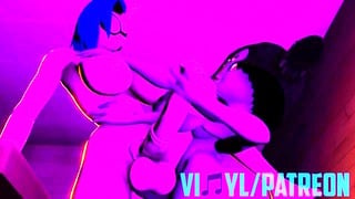 Futa Pony SFM Threesome