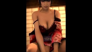 Nyotengu Fucks Geek with Big Cock