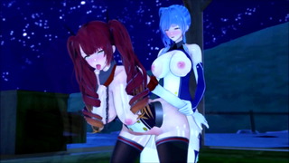 Futanari Azur Lane Girls Get Fucked