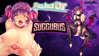 Succubus Takes a Creampie on Her Huge Tits