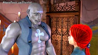 3D Big Tits Blowjob