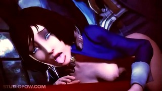 Elizabeth Gets Fucked by Big Cock in Bioshock SFM