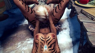 Skyrim Lesbians Fuck Publicly
