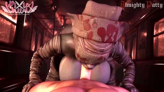 Slutty Nurse Sucks Dick