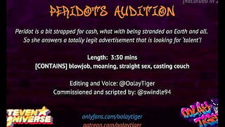 Peridot’s Real Casting Couch Audition