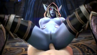 Anal Ride with Sylvanas