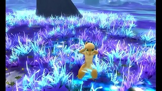 Furry 3D Kobold Dance Tease