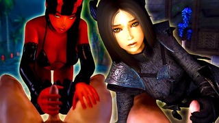 Succubus Harem Foursome