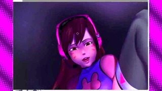 Hentai Overwatch Camgirl D.Va