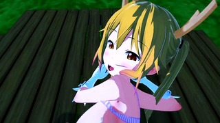 Public 3D Hentai with Big Boobs Maid