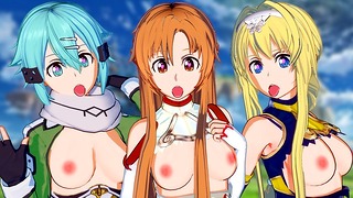 3D Hentai Orgy