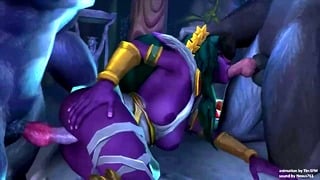 Hentai Priestess Butt Fucked