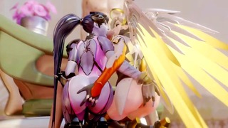 Mercy and Widowmaker’s Anal 3D Hentai