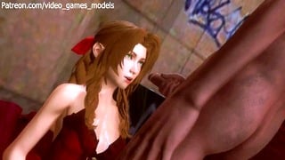 Aerith Gainsborough Oral Sex Sex
