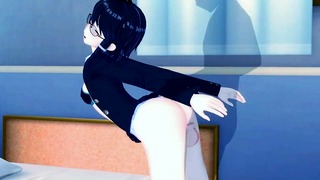 Nerdy Schoolgirl Asada Shino Perfect Blowjob and Fucking