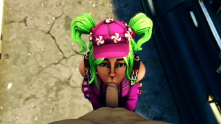 Fortnite Zoey Oral Sex (no Sound)