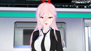 Fucking Power from Chainsaw Boy until Creampie – Hentai Hentai 3d Uncensored