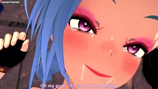 Jinx Catches You on a Bridge Gives You the Time of Your Life! League of Legends arcane