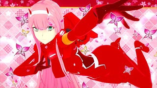 Lovely In The Franxx Zero Two Cartoon Hentai 3D Compilation