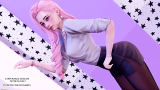 MMD Aoa – Exuse Me Seraphine Sexy Kpop Dance 4K League Of Legends Kda Korean Dance