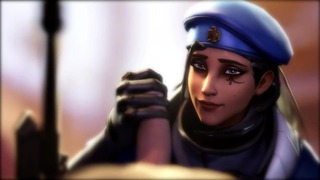 Young Ana from Overwatch Getting Wild With Big Dick and With Pharah