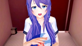 Rosario + Vampire Mizore 3d Anime Pov