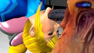 Samus is Captured Dialog Version