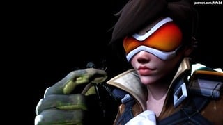 Tracer’s Alien Fun Giantess Animation