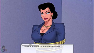 Wonder Lady’s BDSM Magic in DC Cartoon Porn